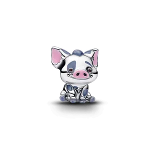 Charm Prata Disney Moana Porquinho Pua