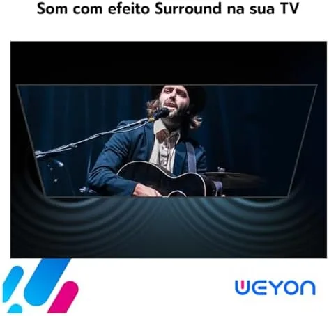 Smart Tv 24 Led Hd Weyon Android Tv Hdmi Usb Wifi 100/240v