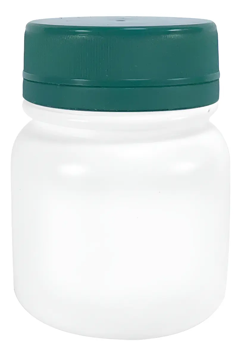 Pote Para Cápsulas 50ml Com Tampa Rosca Lacre (100 Unidades)