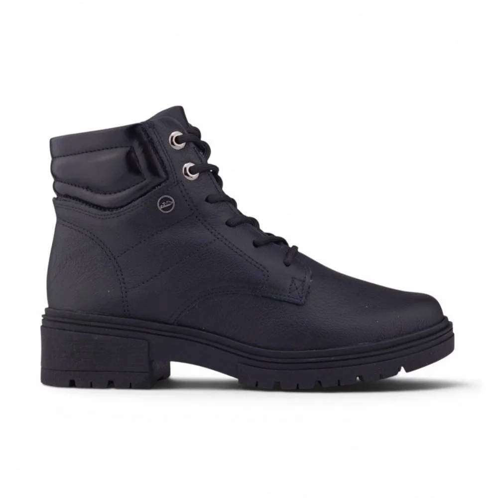Bota Feminina Dakota Coturno D0451 Couro Tratorada