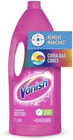 Tira Manchas Vanish Líquido Multiuso para roupas coloridas 1,5L