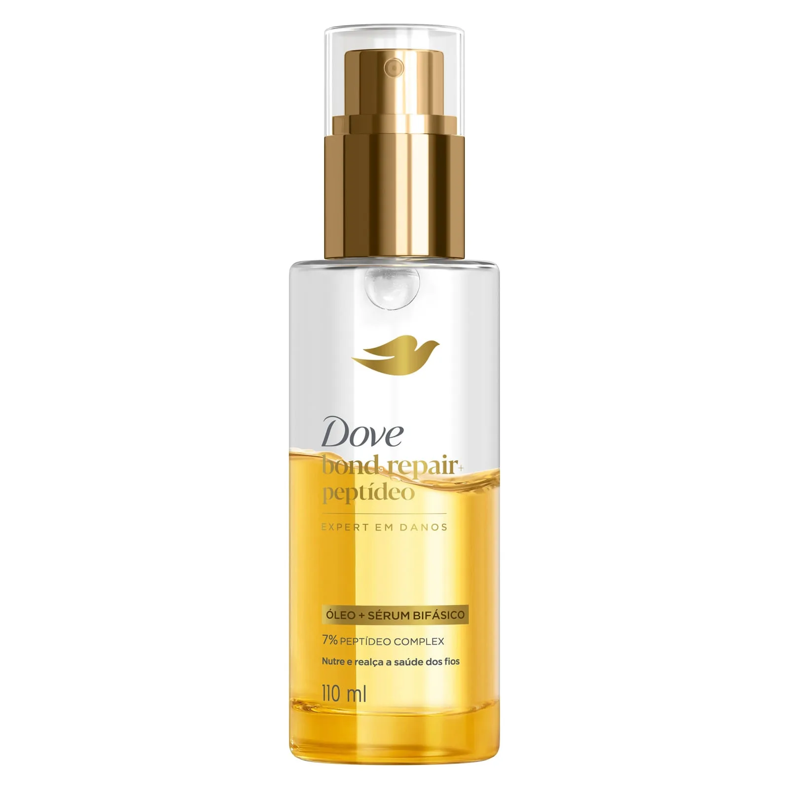 Óleo Sérum Bifásico Dove Bond Repair + Peptídeo 110ml