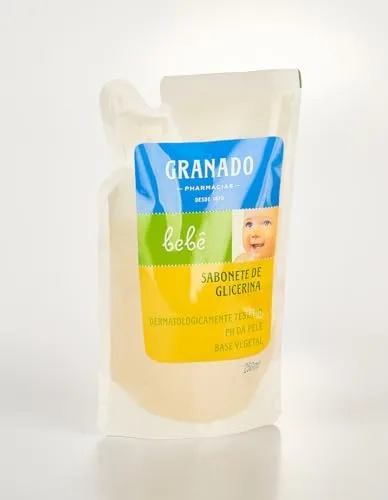 Granado Refil Sabonete Líquido Bebê, Tradicional, 250ml