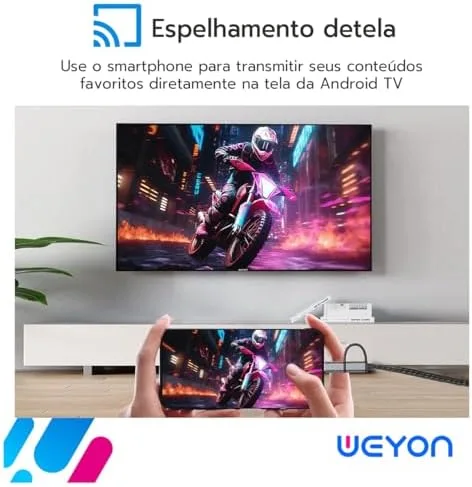 Smart Tv 40'' Full Hd Weyon 40wdsnbx Wi-fi Android 14