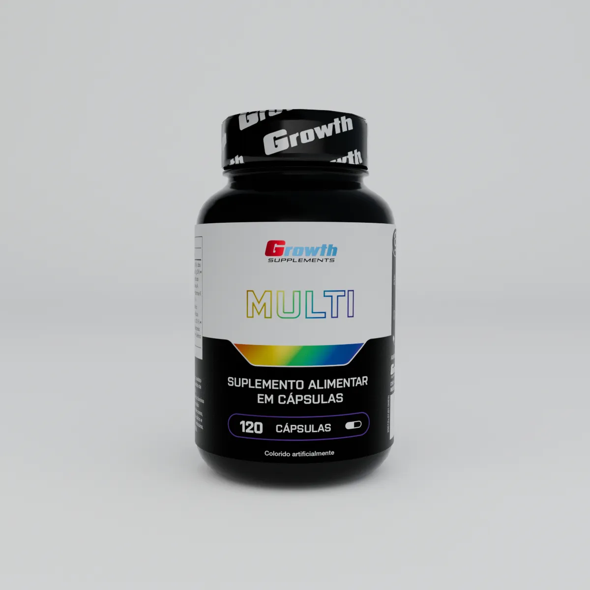 Multivitamínico 120 Cáps. Growth Supplements - Sabor Neutro (Nova Fórmula)
