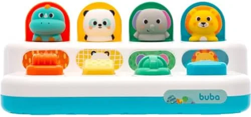 Buba Zoo Pop-Up, Brinquedo, Criança, 7 x 25 x 13 cm