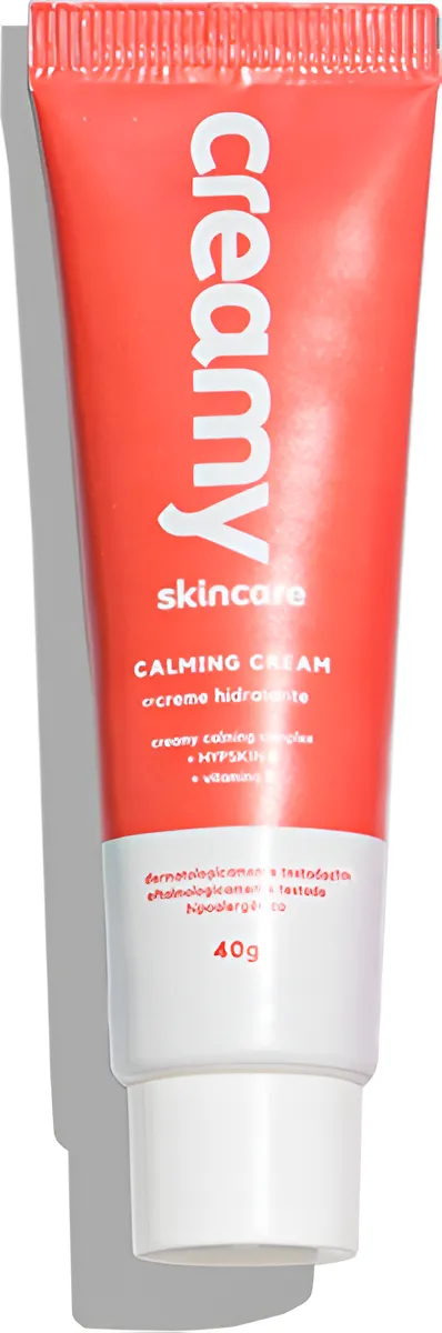 Creamy Skincare Calming Cream 40g | Acalma A Pele Sensibilizada, Alívio Rápido Em Casos De Vermelhidão, Rápida Absorção | Todos Os Tipos De Pele, Especialmente Sensíveis Todo Tipo De Pele Dia/noite