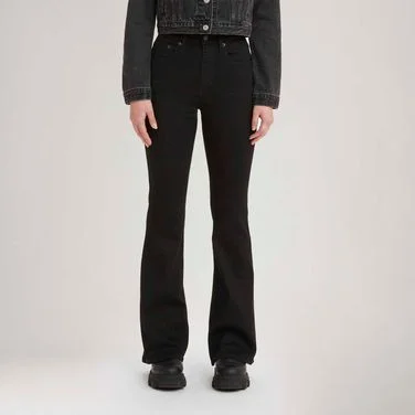 Calça Jeans Levi's® 726® High Rise Flare Preta