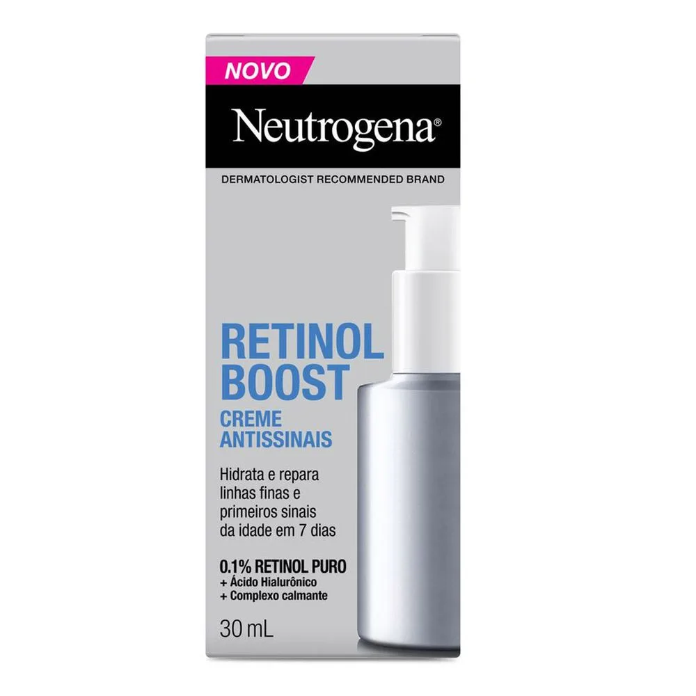 Creme Facial Antissinais Neutrogena Retinol Boost 30ml - Drogarias Pacheco