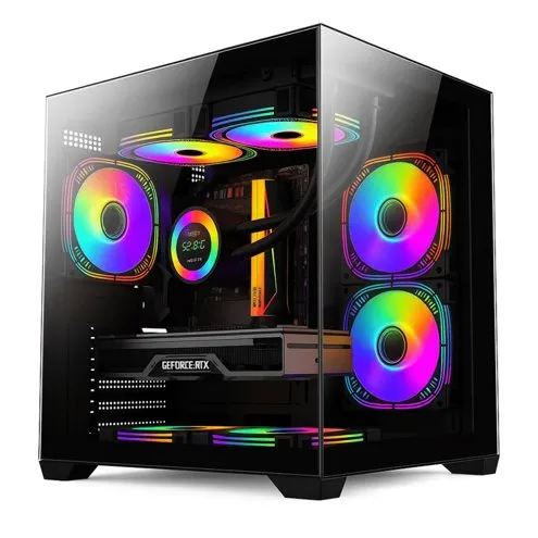 PC Gamer ARVEX AMD Ryzen 5 5500, Radeon RX 6600 8GB, Memória 16GB DDR4, SSD 480GB