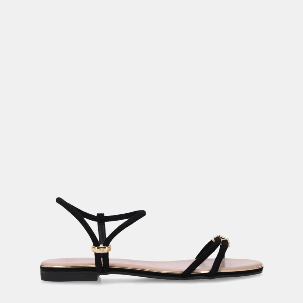 Sandália Rasteira Antilope Preto - 54870060