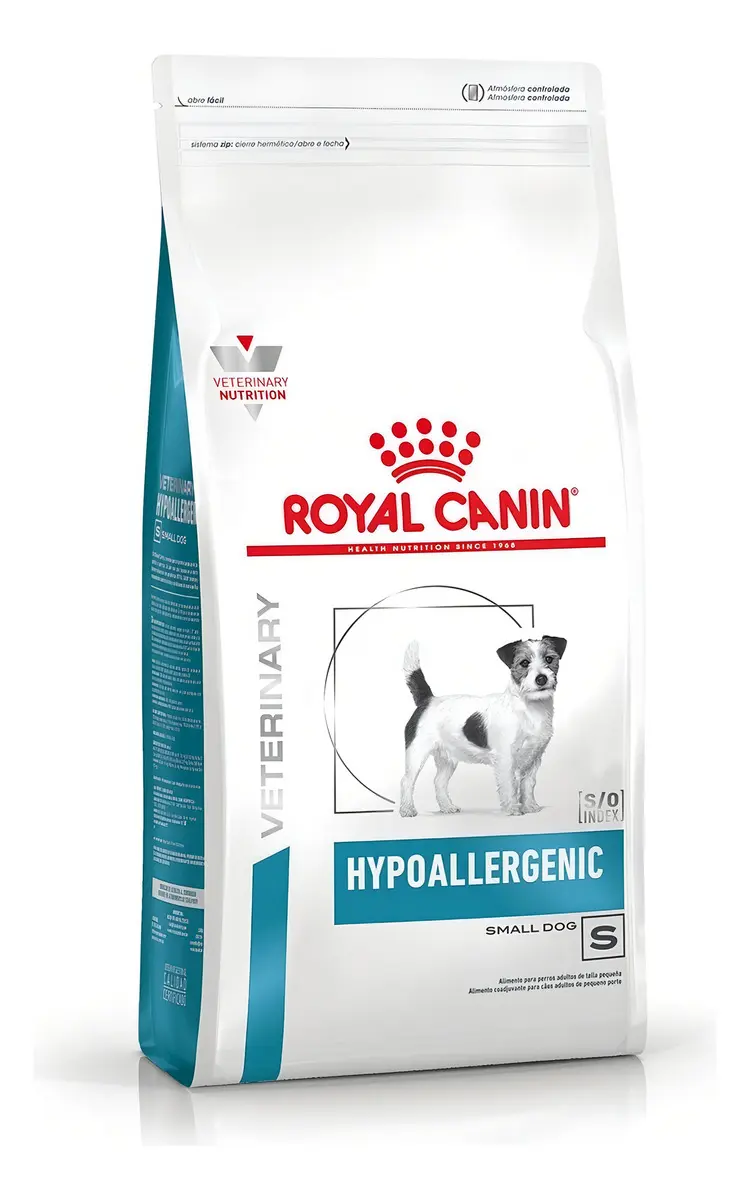Ração Royal Canin Veterinary Diet Canine Hypoallergenic Para Cães Adultos De Raças Pequenas 2 Kg