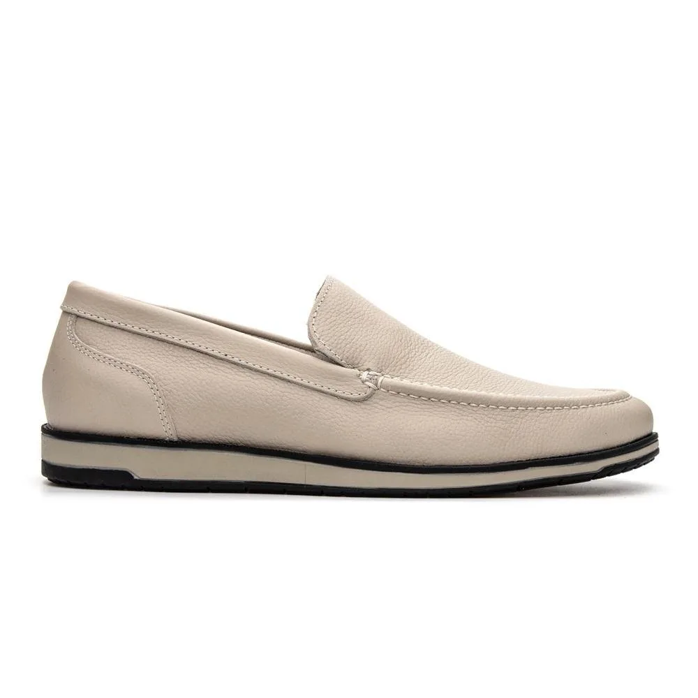 Mocassim Oxford Masculino Casual em Couro