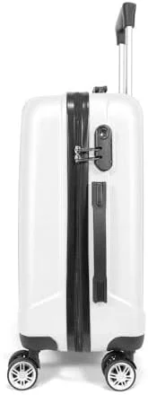 Mala de Bordo ABS 4 Rodas Adventure Fortt Branca - MAB01-BR (WHITE)
