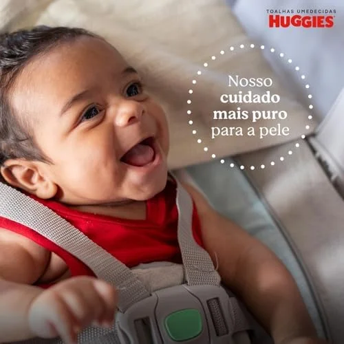 Lenços Umedecidos Huggies Recém-Nascido Sem Fragrância 6x48U