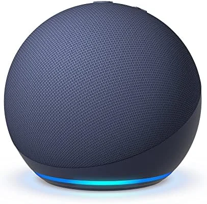 Echo Dot (Geração mais recente) | Smart speaker com Alexa, som vibrante e potente, Wi-Fi e Bluetooth | Cor Azul, com Acesso Antecipado à Alexa+