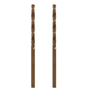Broca Aço Rápido para Metal 2,5x50mm 2 Peças MTX