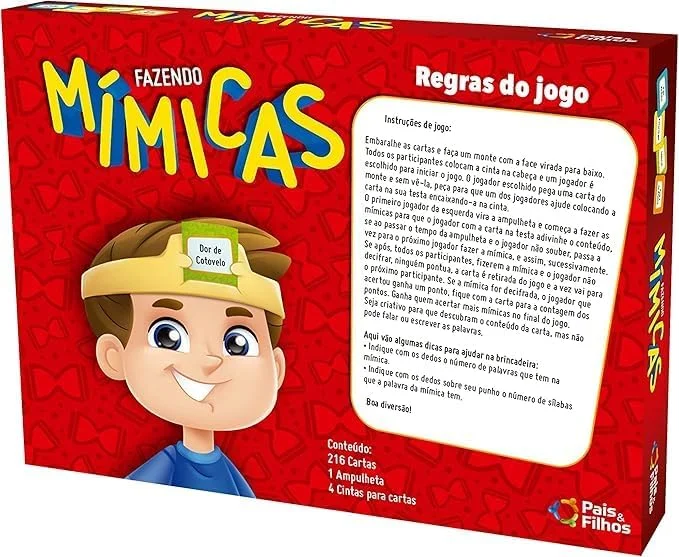Jogo Fazendo Mímicas