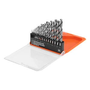 Jogo De Brocas Para Metal 1-10 Mm 0 5 Mm Hss 19pcs Sparta