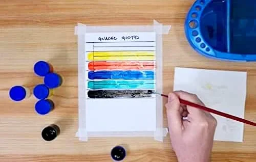 GIOTTO Tempera Guache, Tinta Guache em Pote de 15ml, 12 Cores