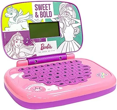 Candide, Laptop Infantil, Barbie, Brinquedo Educativo - Bilíngue
