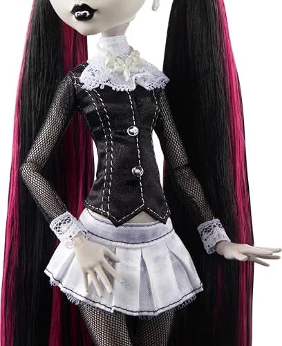 Monster High, Drama de filme, draculaura, em preto e branco, para colecionador, cartazes de tamanho da boneca e tamanho real, tema de filme de terror, HKN27