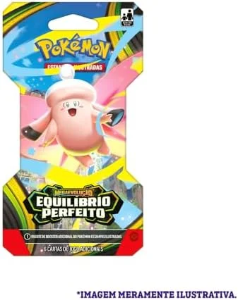 Pokémon TCG, Blister Unitário Pokémon ME03 Equilíbrio Perfeito