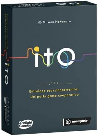 MeepleBR, Ito, Party Game Cooperativo, Jogo de Cartas Família, 2 a 8 jogadores