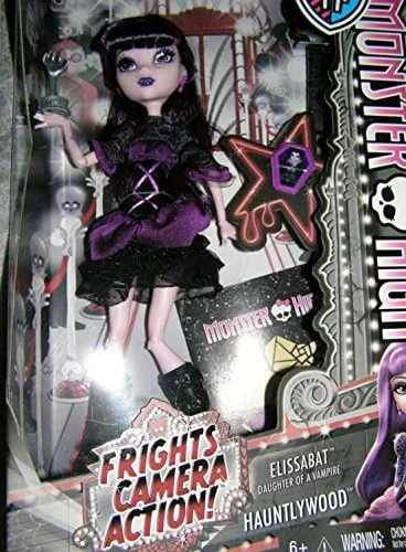 Monster High - Boneca Zombiwood Elissabat (Mattel BDD87) [Importado da Inglaterra]