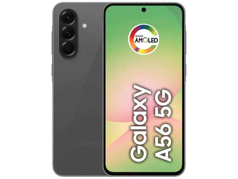 Smartphone Samsung Galaxy A56 256GB 5G 8GB RAM Rosa 6,7" Câm. Tripla + Selfie 12MP