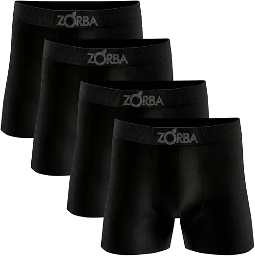 Kit 10 Cuecas Boxer Zorba Algodão Sem Costura Toque Fresco Max Fresh Masculina