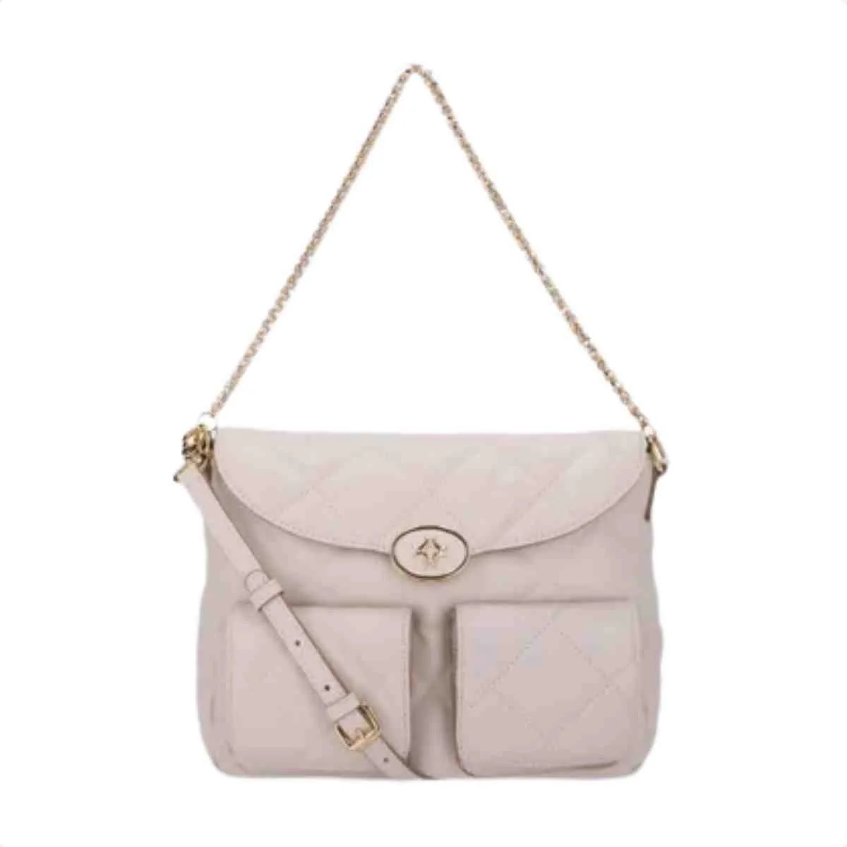 Bolsa Transversal Feminino Luz Da Lua Panna