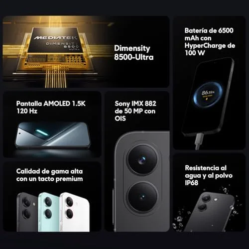 Smartphone Xiaomi Poco X8 Pro 512GB / 12GB Ram (Preto)