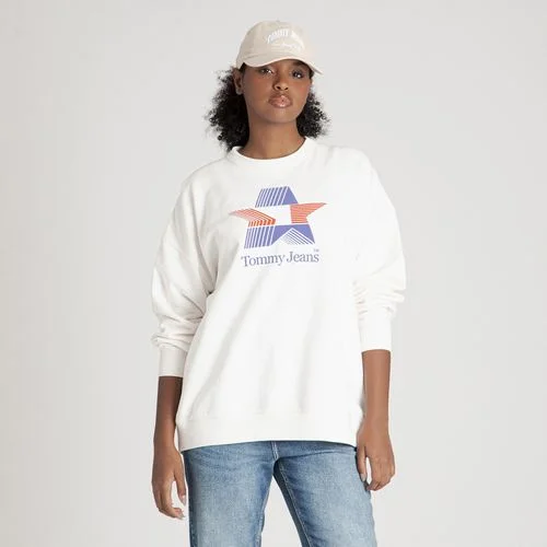 Moletom Logo Retrô Tommy Jeans