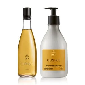 Kit Creme Corporal e Frescor Ekos Cupuaçu