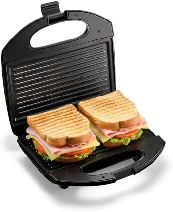 Sanduicheira Brunch Time 2 em 1 Elgin Sanduicheira e Grill Antiaderente Preta 110V