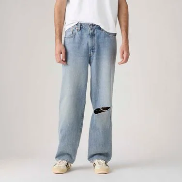 Calça Jeans Levi's® Baggy Barrel Lavagem Média