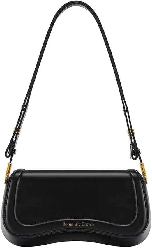 Romantic Crown Bolsa Feminina Ombro Pequenas Transversal Couro Impermeável