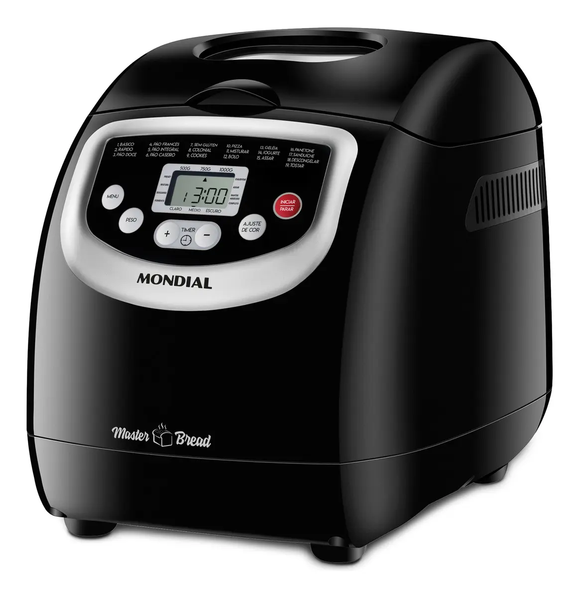 Panificadora Automática Master Bread Mondial 700w Npf-53 Preto 127v