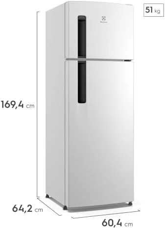 Electrolux Geladeira Electrolux Frost Free 320L Duplex Branca (TF38) 127V