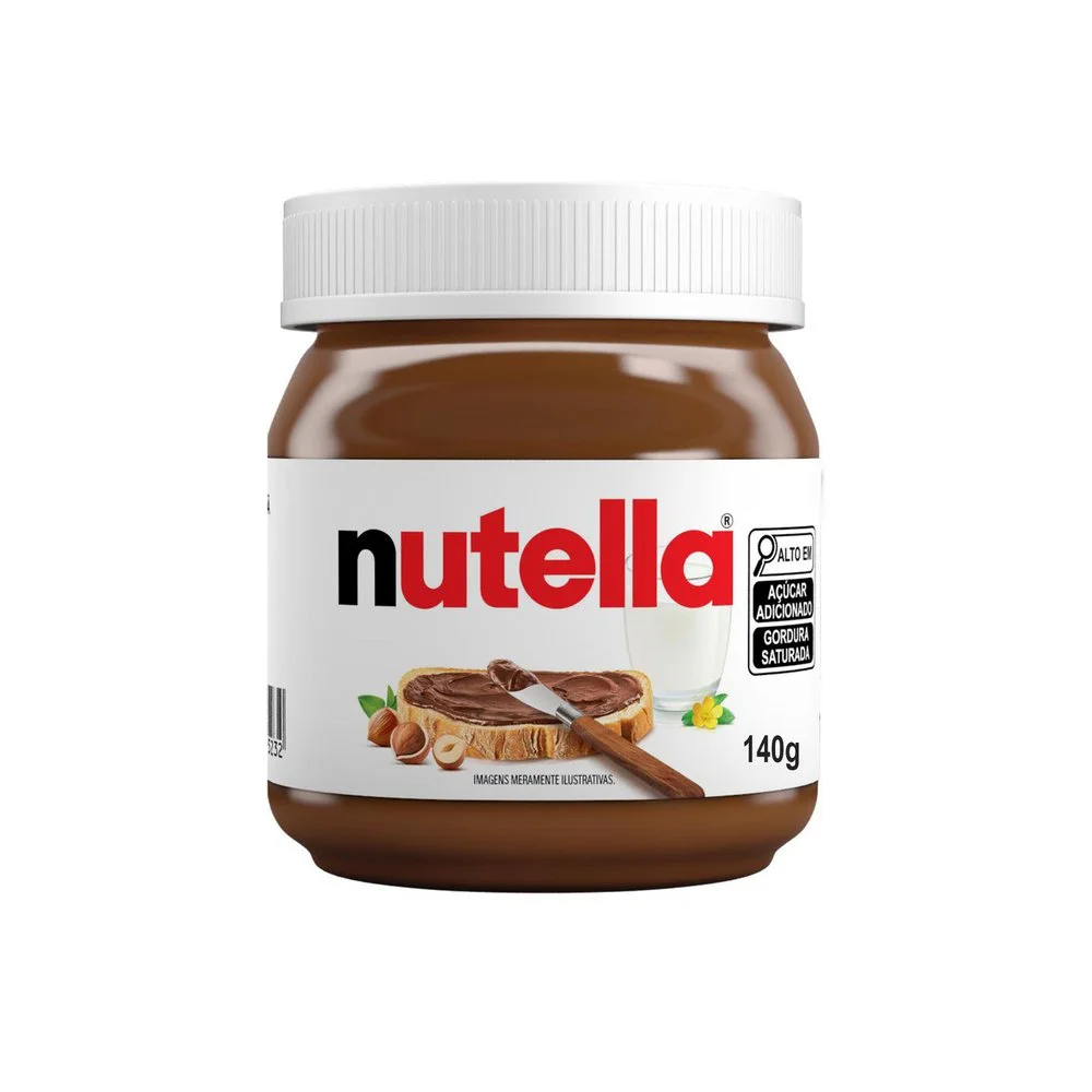 Nutella Creme De Avelã 140g
