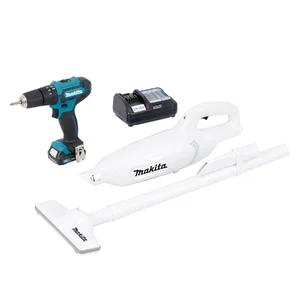 Kit Furadeira de Impacto 12V e Aspirador 12V Makita