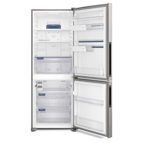 Geladeira Electrolux IB7S Frost Free Inverse Efficient AutoSense Look 490L Inox  - 110V