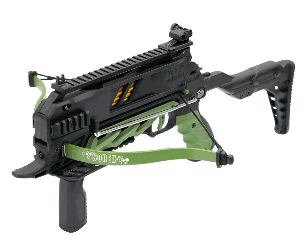 Balestra Besta MK-TCS3-G Sobek 80 Libras com carregador 7 setas - Man Kung