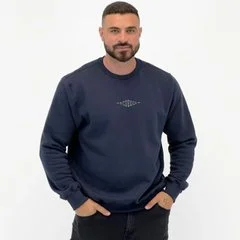 Blusa Nicoboco Moletom Fechada Gola Redonda Masculina