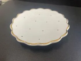 Pires Joia do Dia Porcelana Filetada a OURO