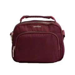 Bolsa Transversal Up4You Crossbody Feminina Vinho
