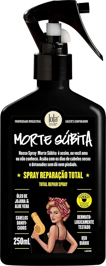 Morte Súbita Spray Reparação Total 250ml , Lola Cosmetics