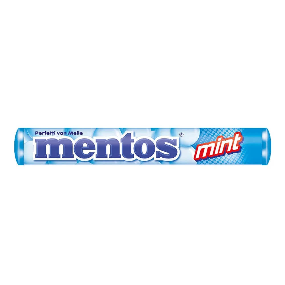 Bala Mentos Stick mint 14 unidades