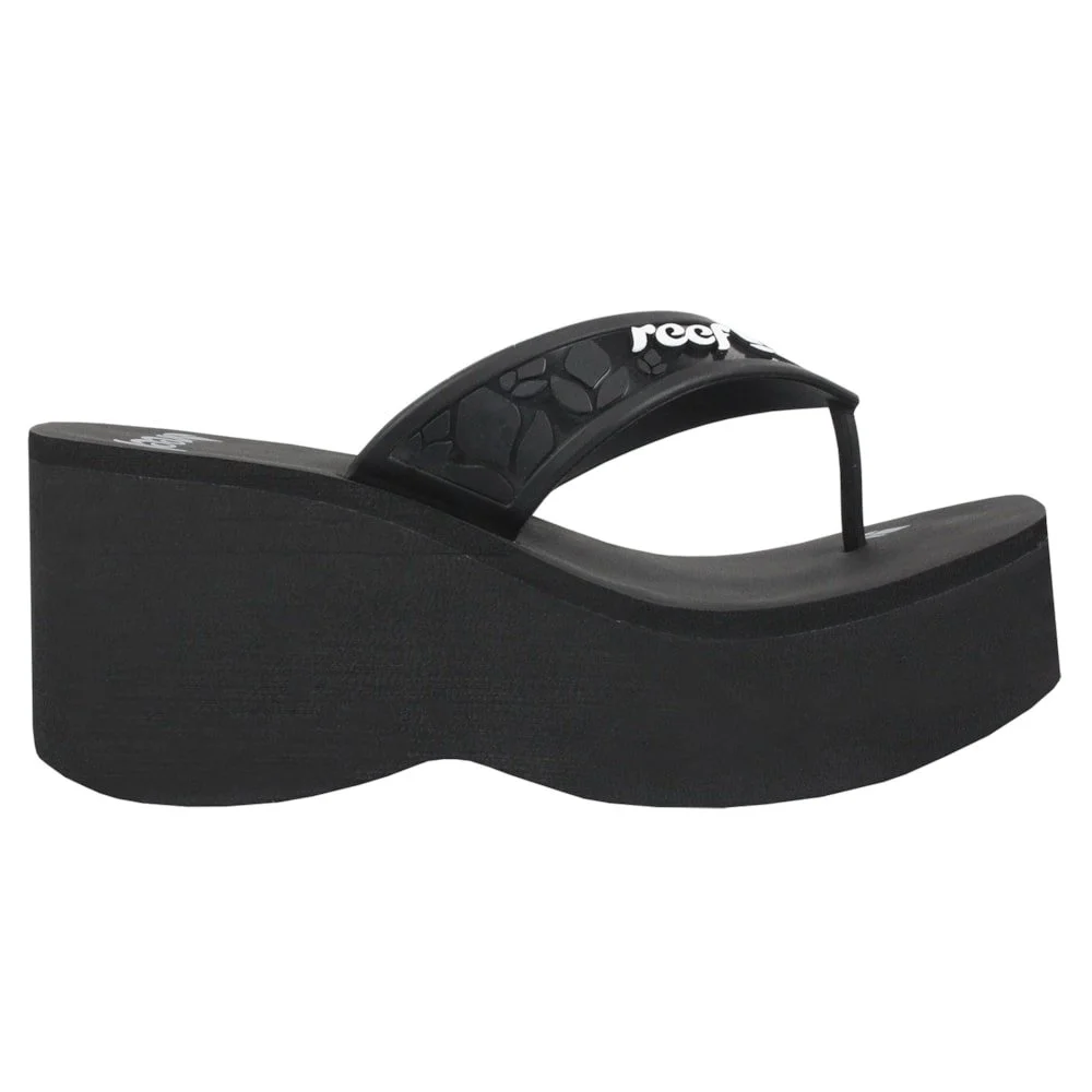 Chinelo Reef Liv Screen Jet Black